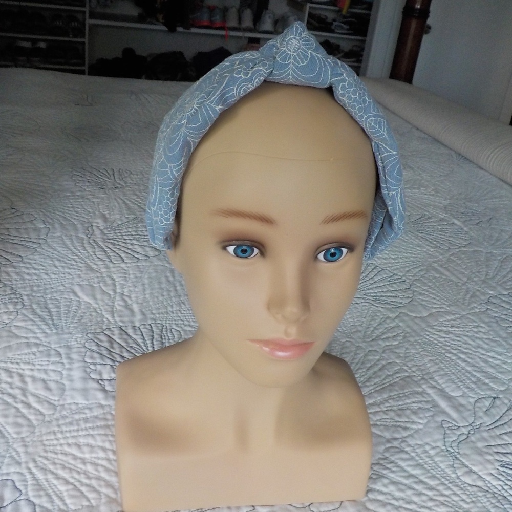 Lt. Denim Headband